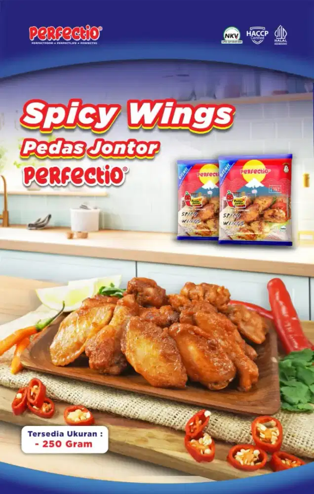 Frozenfood siap saji, lezat dan halal