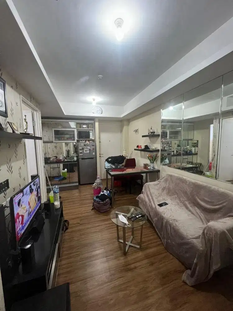 Apartemen pakubuwono terrace tipe 2br interior rapi