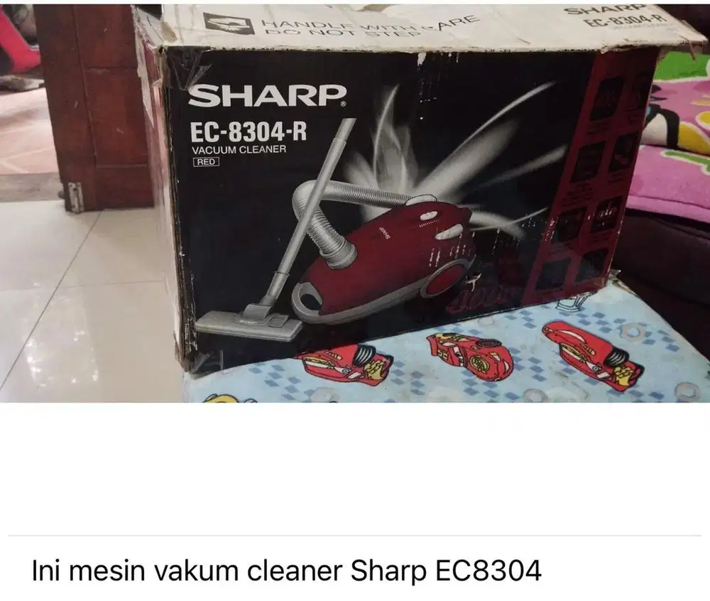 Vacum Cleaner Sharp EC8304R Siap Pakai