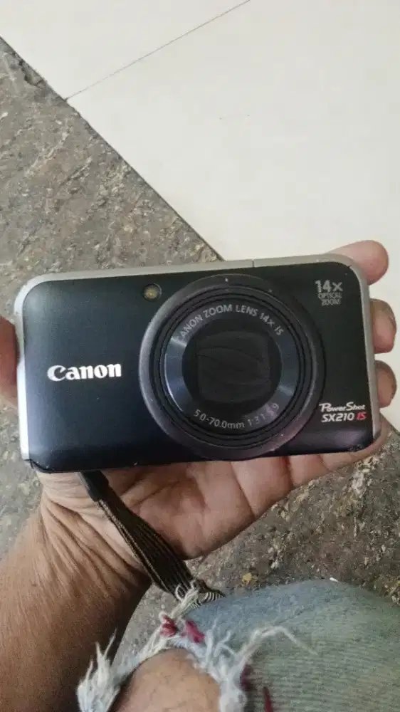 KAMERA CANON POWERSHOOT SX210  IS