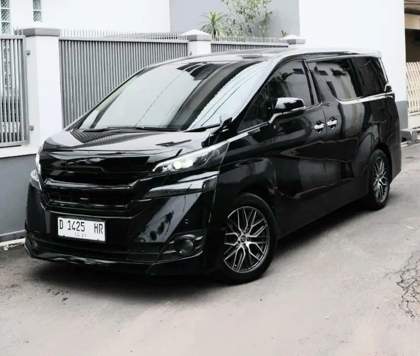 VELLFIRE 2.5 X AT 2015 LowKM 59rb RECORD TOYOTA BANDUNG