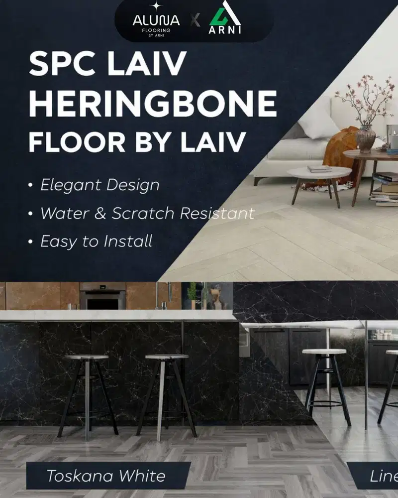 SPC Click TACO Tebal 5mm + Ixpe | SPC Click Kualitas Premium | Dekoras