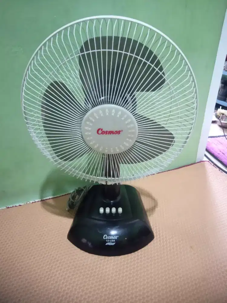 Kipas angin meja 12 inch cosmos normal siap pakai nego tipis