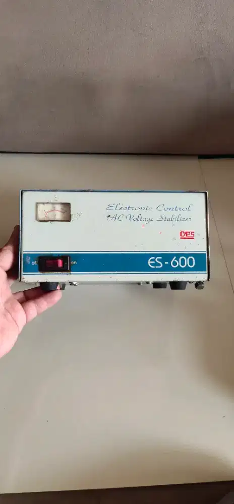 Electronic Control AC Voltage Stabilizer Merk CPS Japan 1970