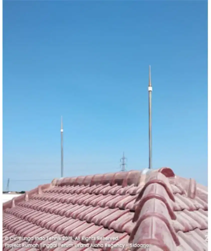 COD pemasangan Anti petir komvesional