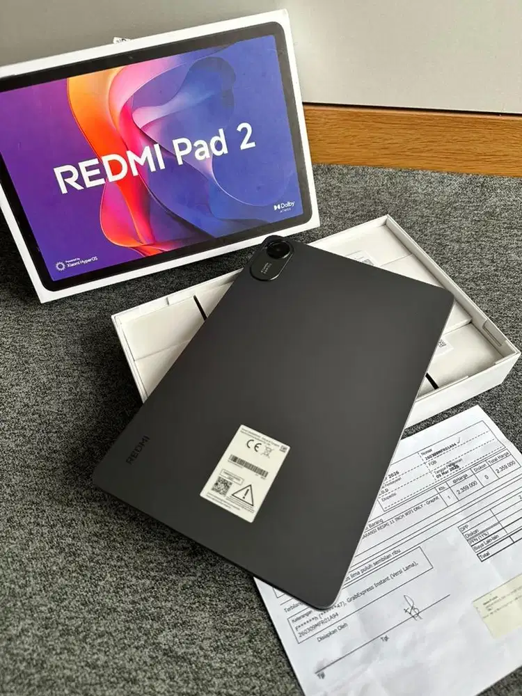 Xiaomi Redmi Pad 2 Baru 2 Minggu Pakai Super Mulus Like New