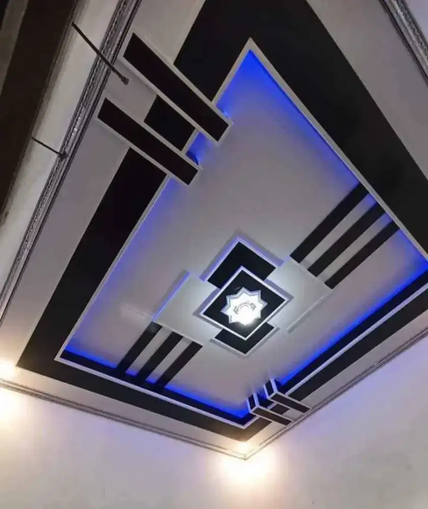 Plafon PVC terpasang