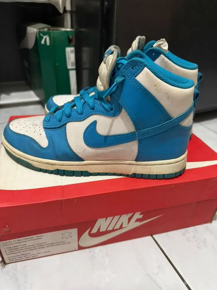 nike dunk high blue