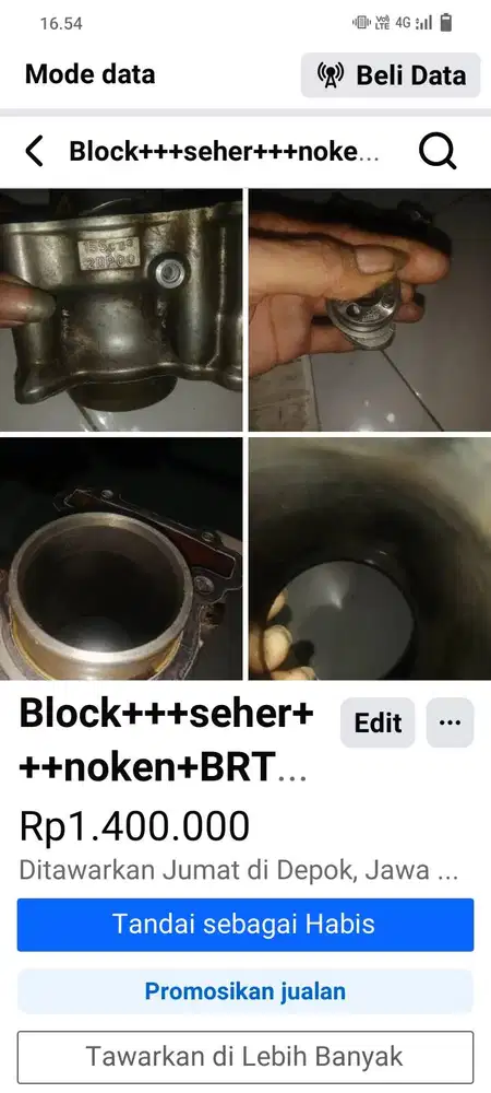 Block seher + noken as BRT R2 harian