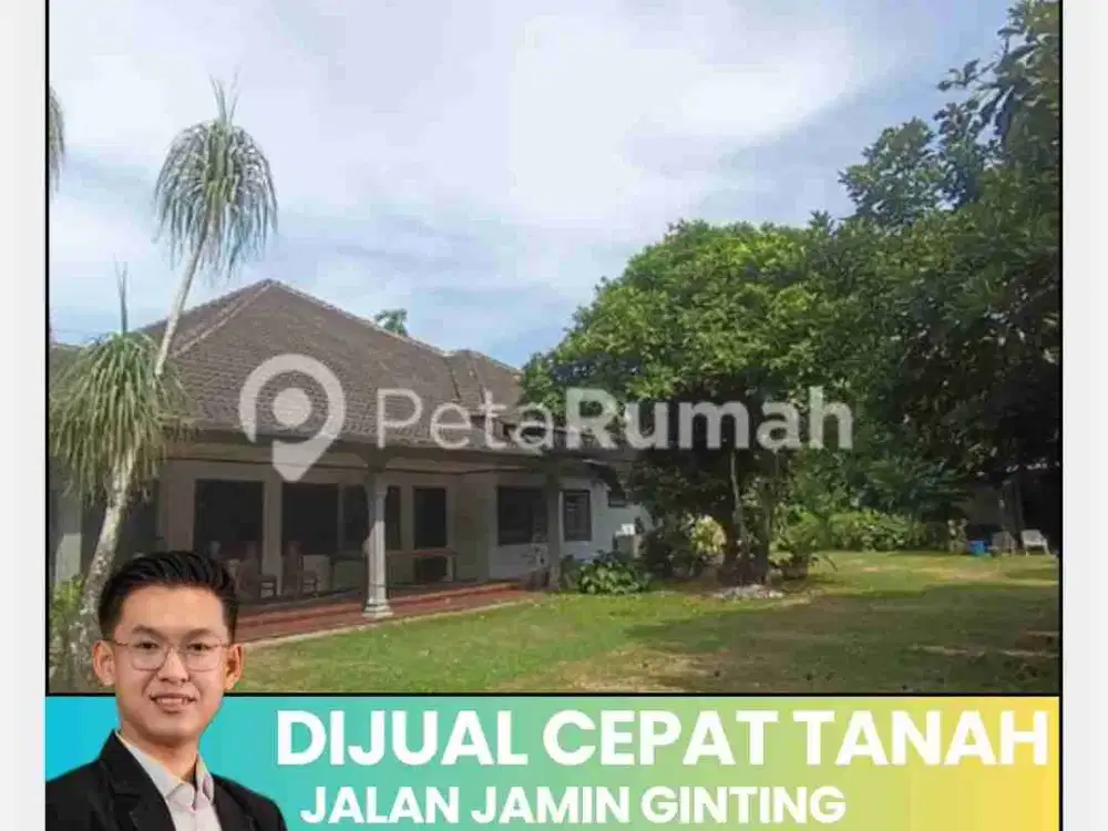DIJUAL TANAH DI JALAN JAMIN GINTING