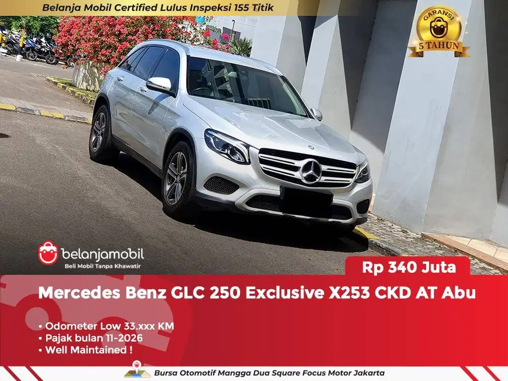 [ GARANSI 5TH ] Mercedes Benz Mercy GLC250 GLC 250 Exclusive 2017 2018