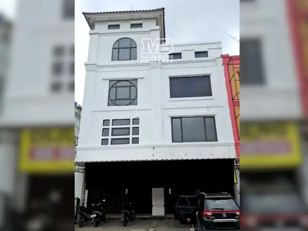 RUKO GANDENG (HOEK) 3,5 LANTAI DI MELATI MAS SQUARE LOKASI SANGAT STRATEGIS BERADA DI PINGGIR JALAN RAYA SERPONG