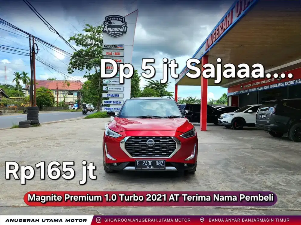 Dp5jt Magnite 1.0 Turbo 2021 AT Terima Balik Nama Pembeli