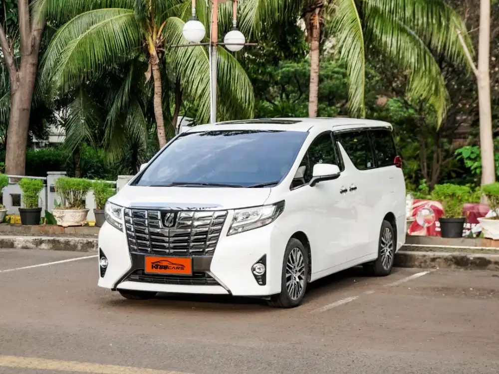 Toyota Alphard G 2.5 Matic 2016 putih Ganjil