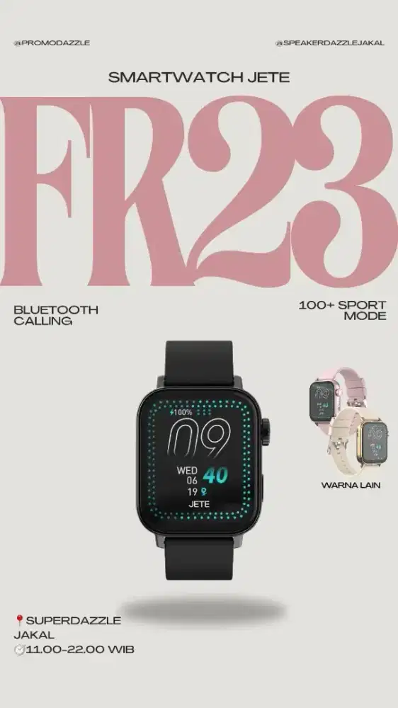 smartwatch jete fr23