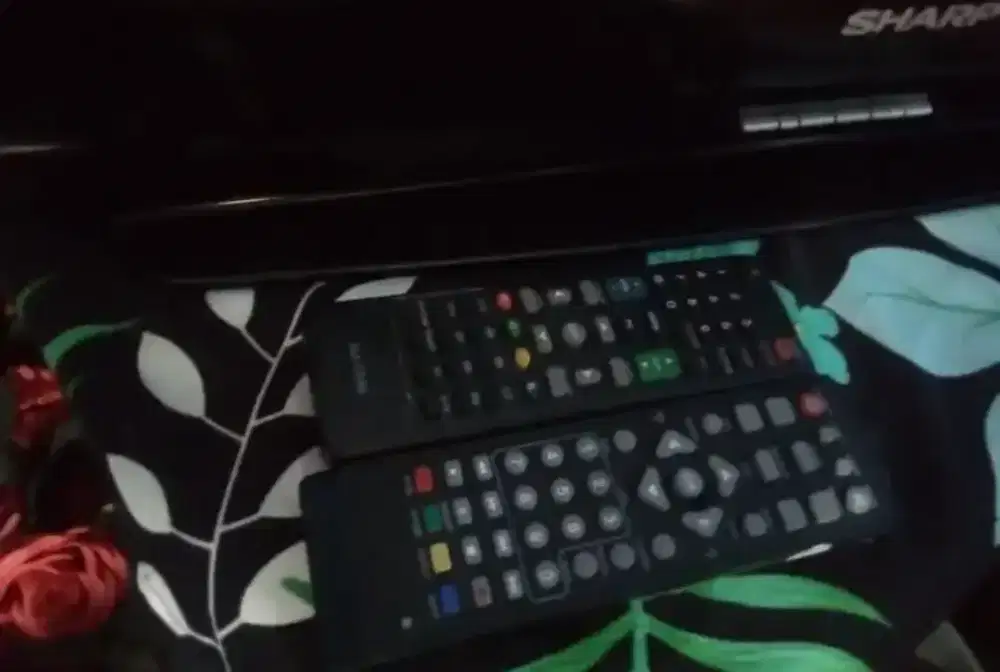 Sharp 21 lengkap remote ada antena