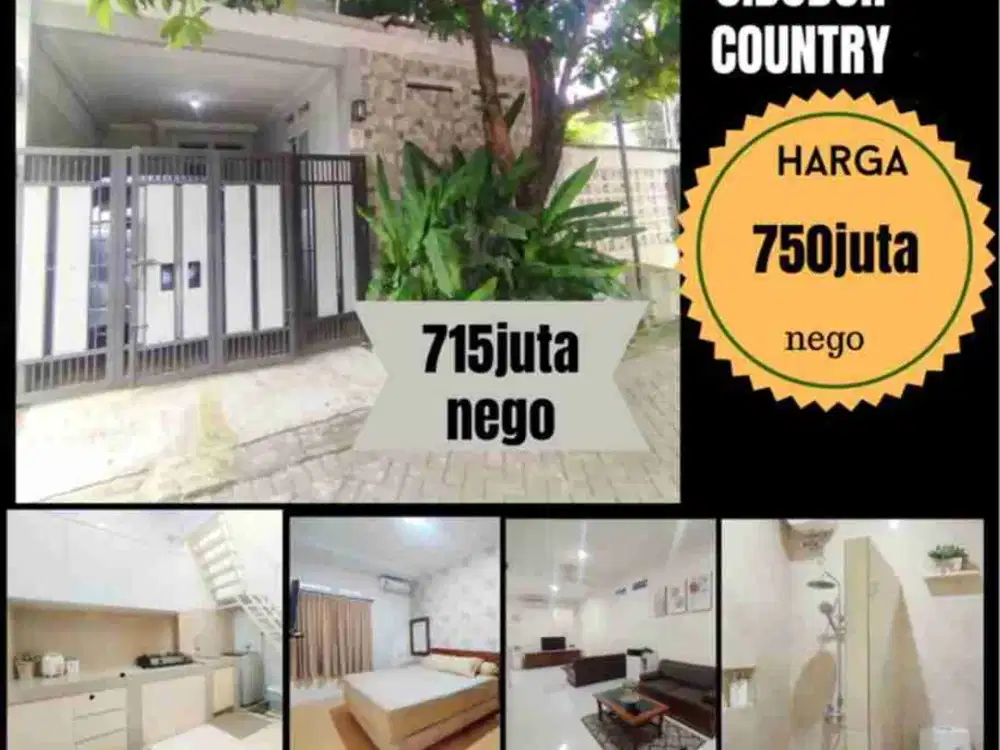 Dijual Rumah di Cibubur Country