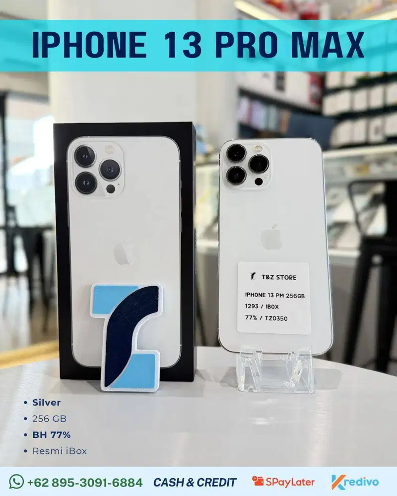 IPHONE 13 PRO MAX 256GB - SILVER