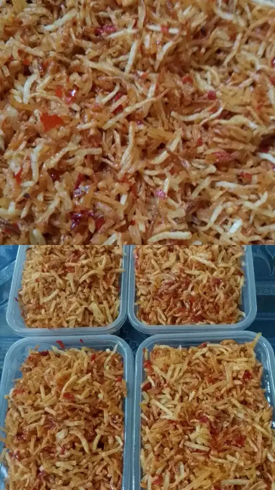 Kentang Mustofa pedas manis