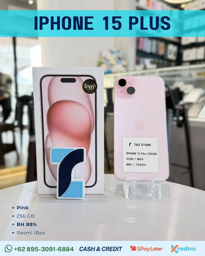 IPHONE 15 PLUS 256GB - PINK