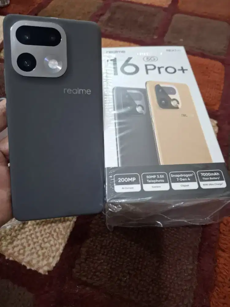 Realme 16 pro plus 12/512  Fullset