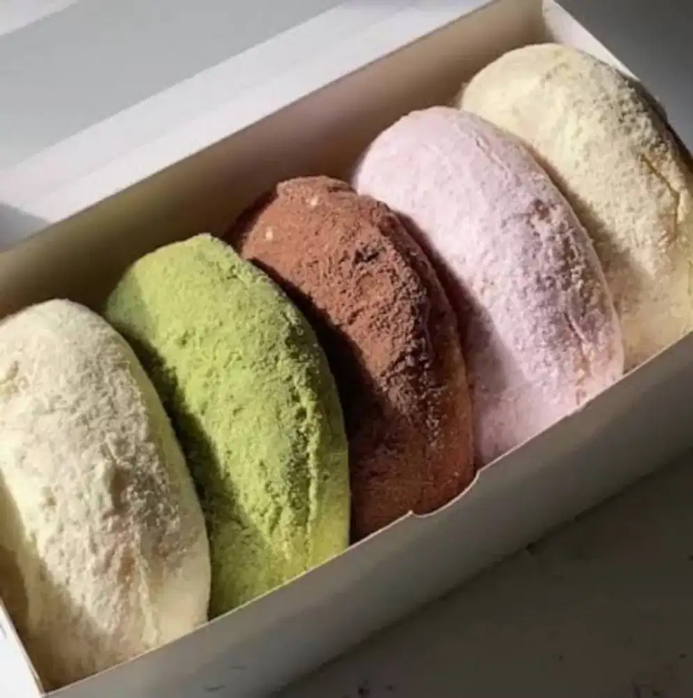 Donut salju donut susu Malaysia