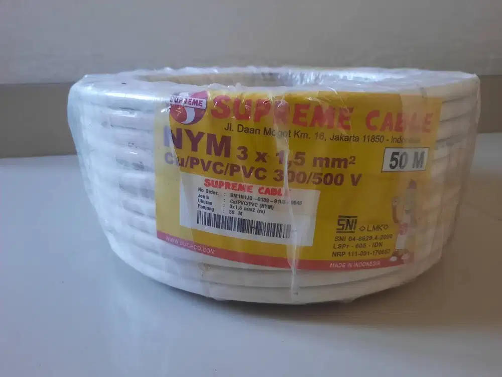Kabel Supreme NYM 3 x 1,5