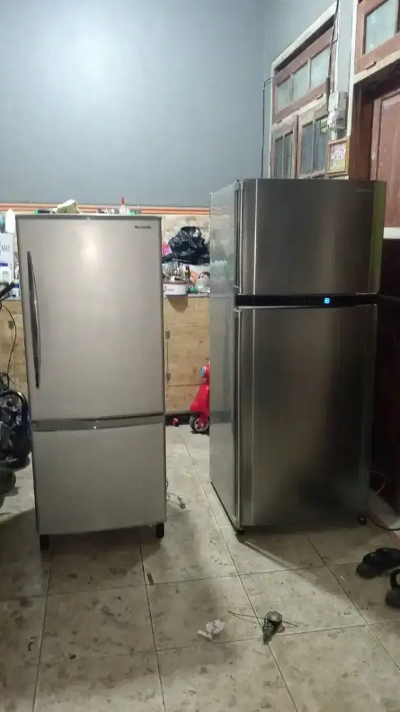 Kulkas panasonic fresher bawah (bottom fresher)