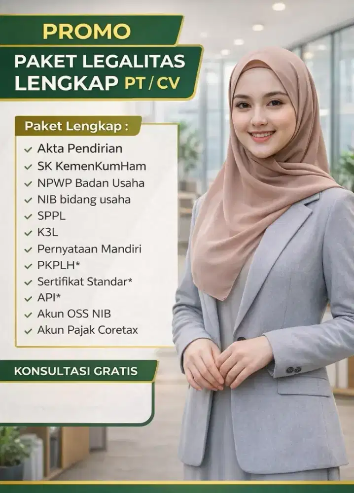 Perlengkapan Usaha Kantor PT