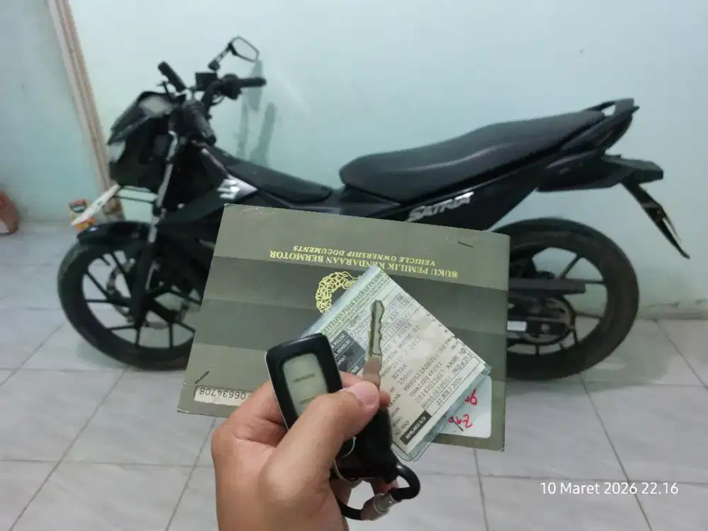 Satria Fu injeksi (Black predator)