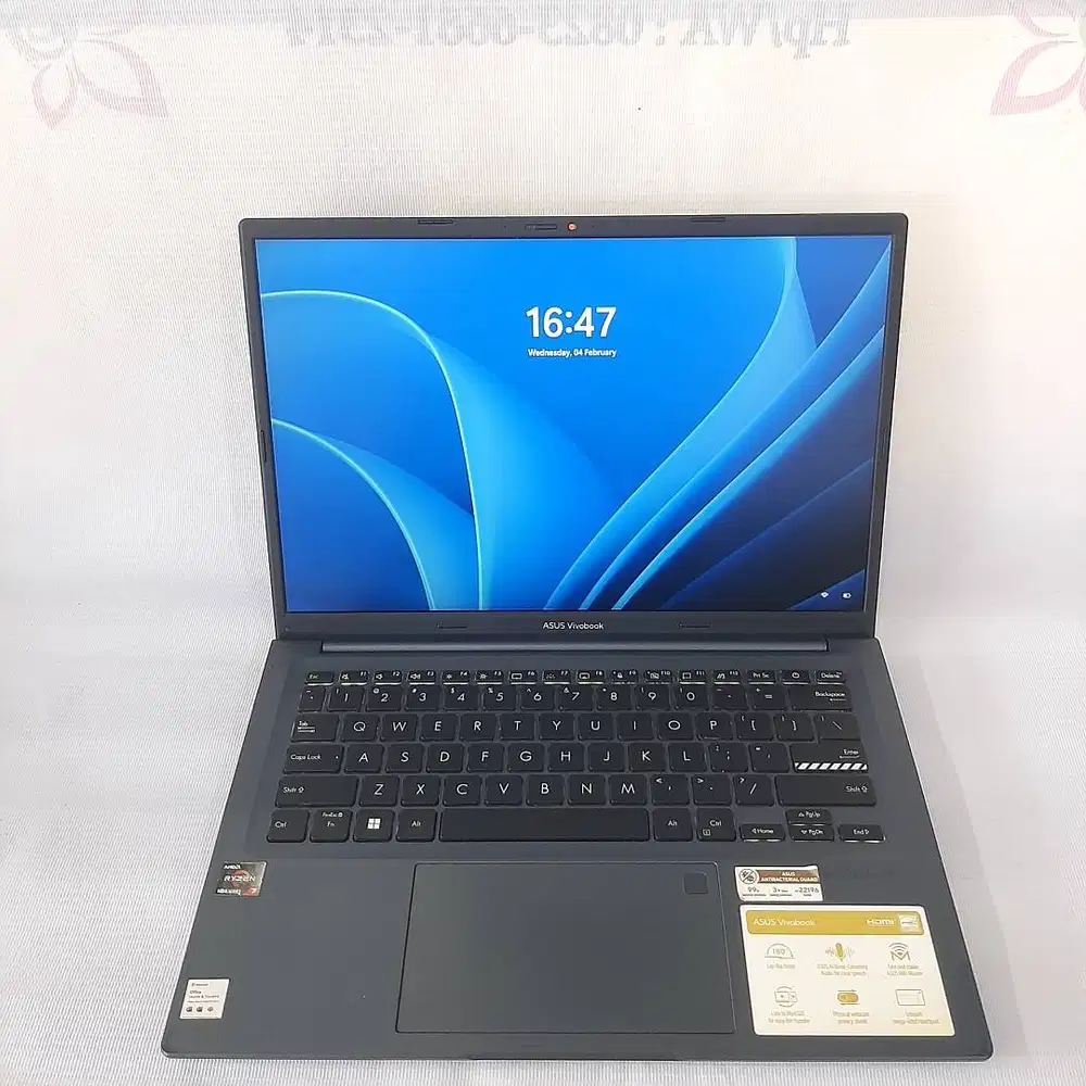 GRANSI 04 2026 ASUS VIVOBOOK M1403Q AMD RYZEN7 5800HS RAM16GB NVME 512