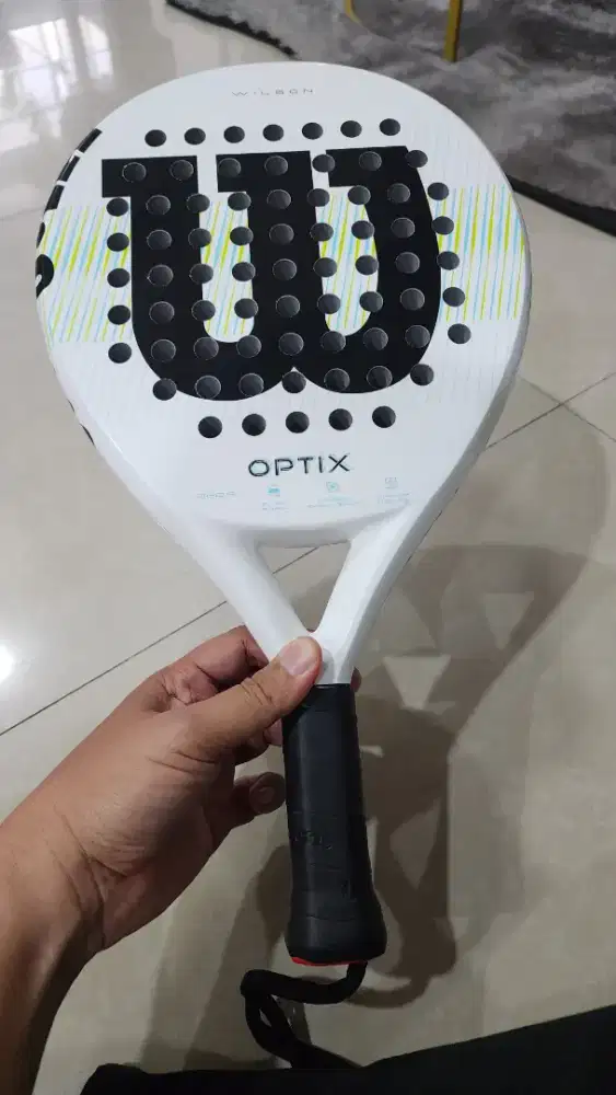 Raket padel wilson optix V1 fullset like new 2025