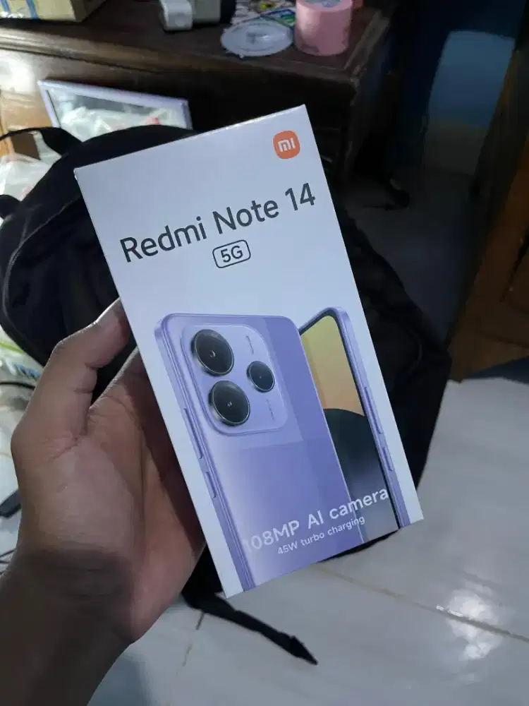 Redmi Note 14 5G 8/256 New Segel Garansi Resmi