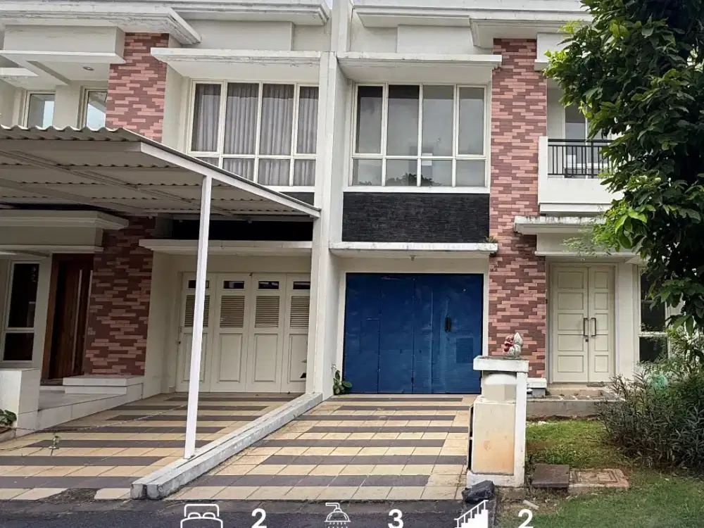 Rumah Hadap Utara Siap Huni Cluster Gading Serpong