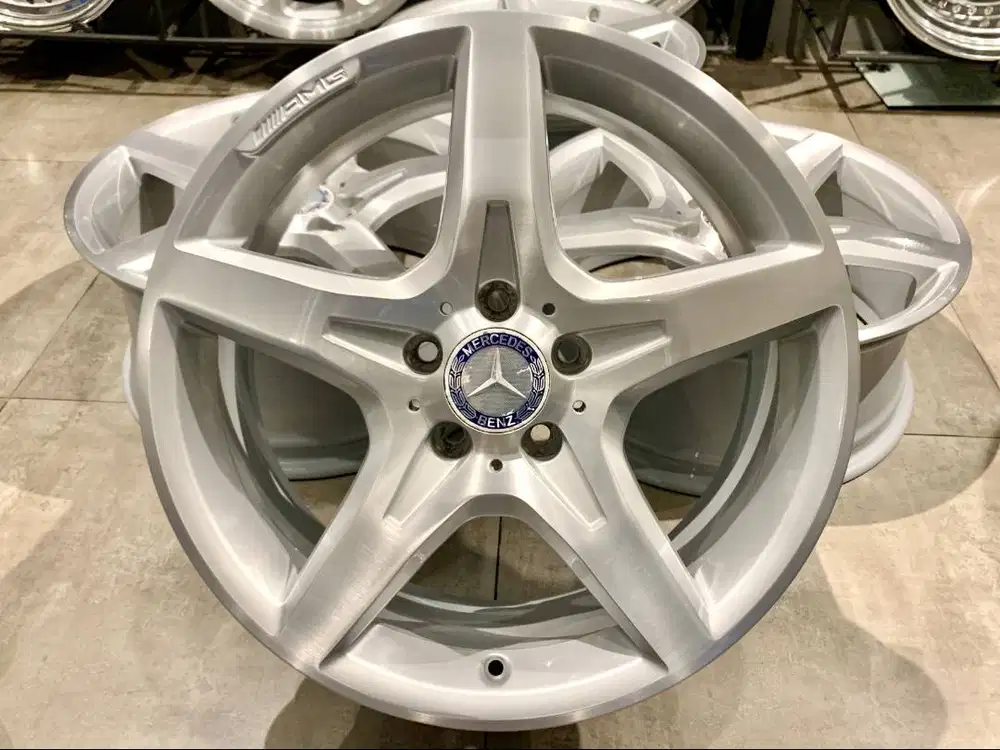 Velg OEM Mercedes Benz SLK R172 AMG, R-18, Lebar 7.5 - 8.5, PCD 5x112