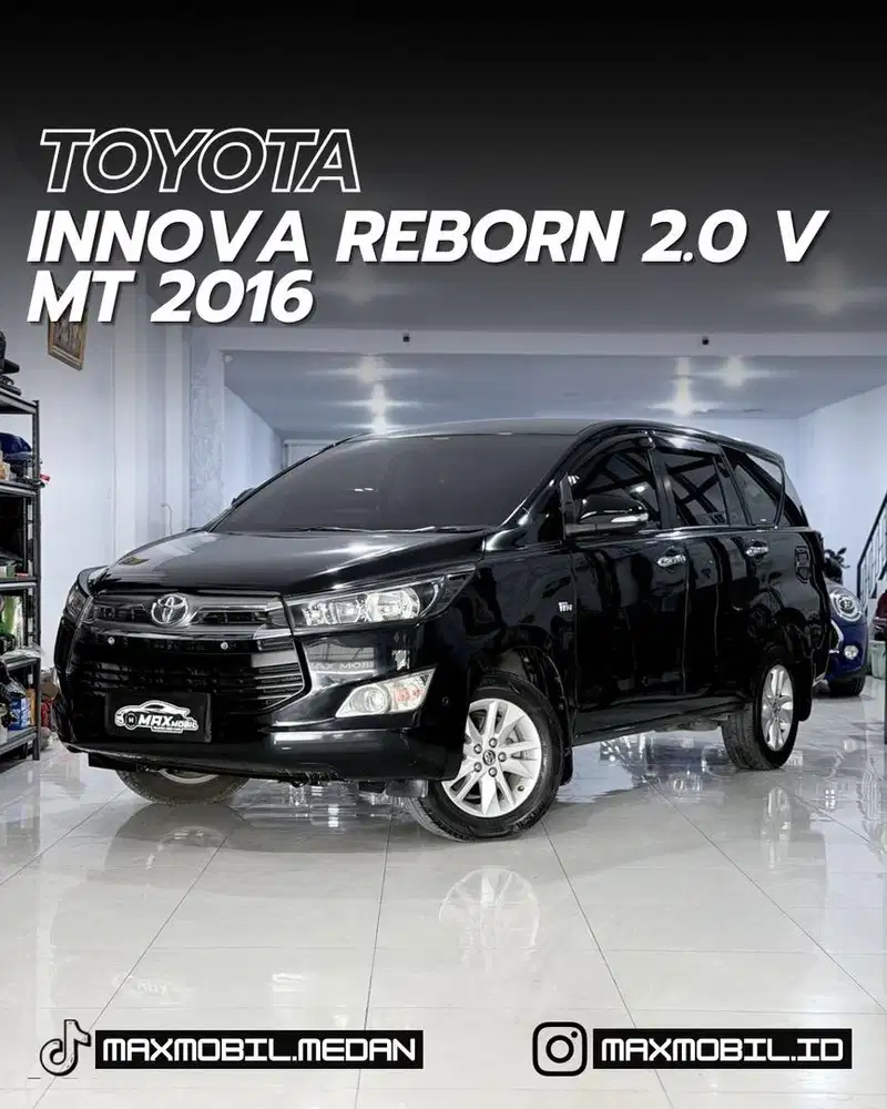 [ODO 81RB‼️] TOYOTA INNOVA REBORN 2.0 V MT 2016 pemakaian 2017