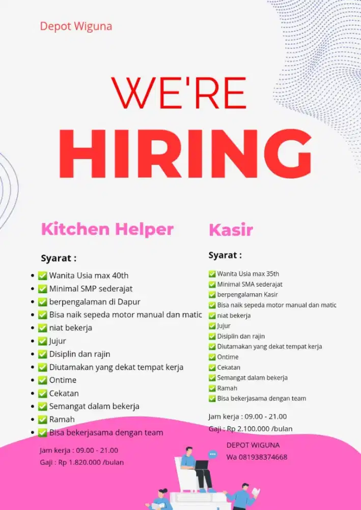 Loker Wanita Daerah Trosobo Sidoarjo