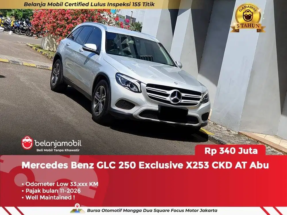 [ LOW KM ] Mercedes Benz Mercy GLC250 GLC 250 Exclusive 2017/2018