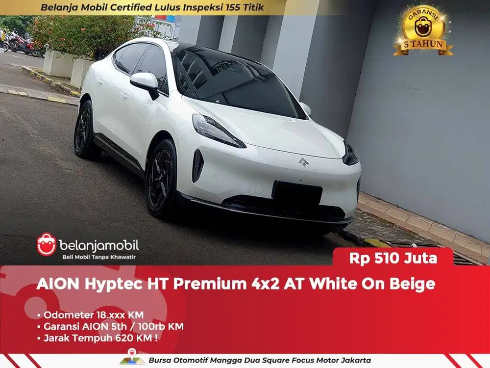 [ GARANSI 5TH ] AION Hyptec HT Premium 4x2 AT 2024 2025