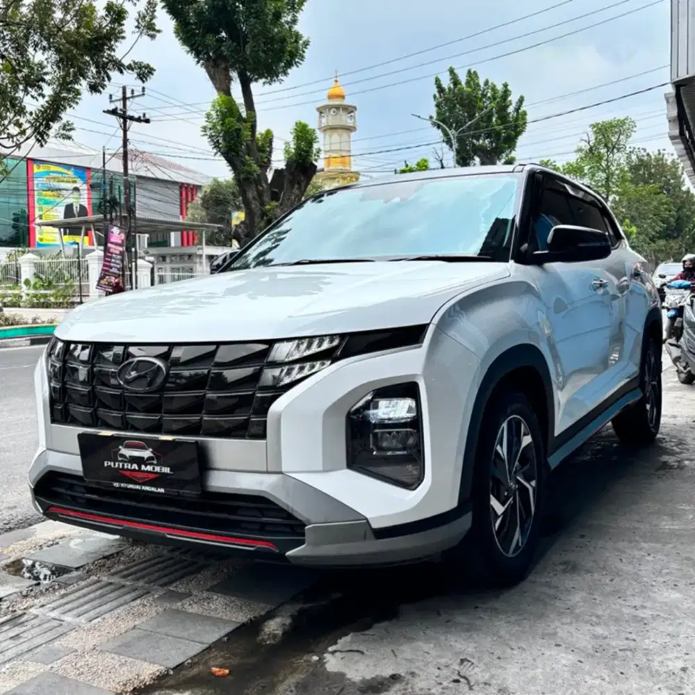 Hyundai Creta 1.5 Prime 2-tone (Panoramic Sunroof) IVT AT 2022 Putih