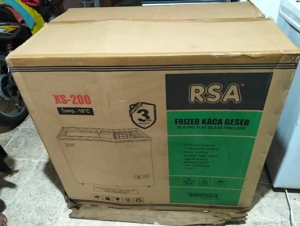 Frezzer RSA XS_200 Orisinil 90% mulus (tarikan kredit macet)