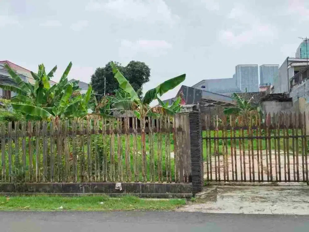 Disewakan tanah kavling 600 m2 di dalam komplek perumahan Cempaka putih jakarta pusat