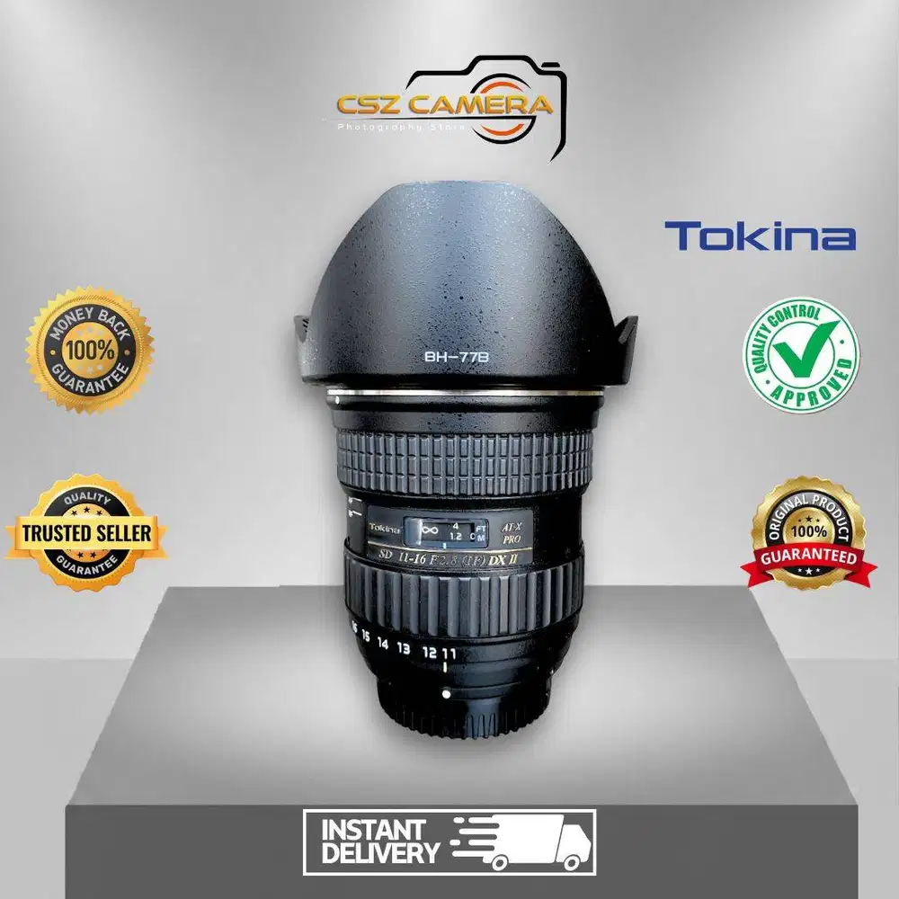 Tokina SD 11-16mm F2.8 DX II For Nikon ( APSC )