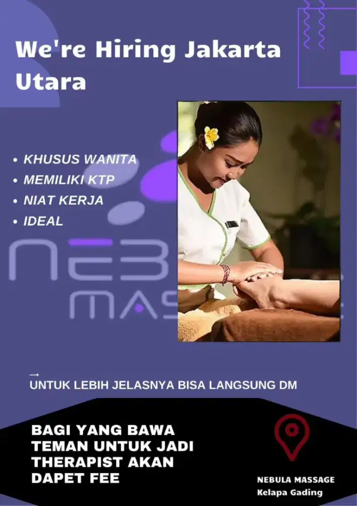 Therapist nebula massage
