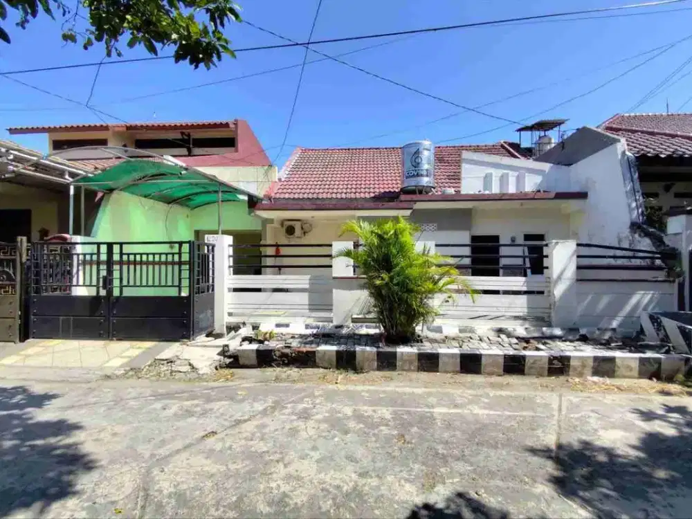 RUNGKUT MENANGGAL HARAPAN KOST AKTIF ‼️ Jual Rumah Lebar 9 Row Jalan 2 Mobil