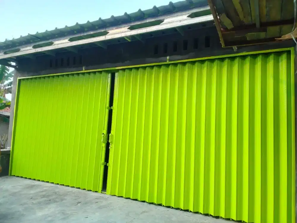 Rolling door dan folding gate canopy alderon