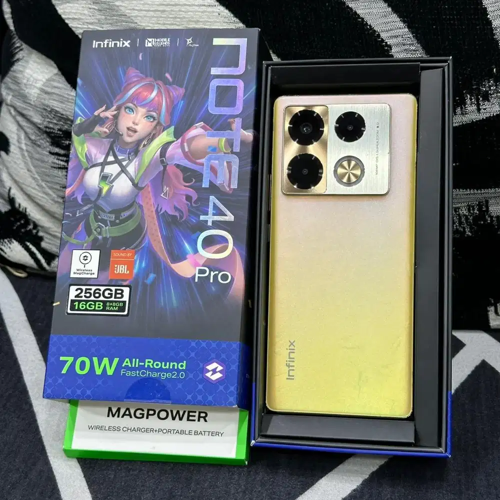 Infinix Note 40 Pro Gold 16/256 GB Resmi