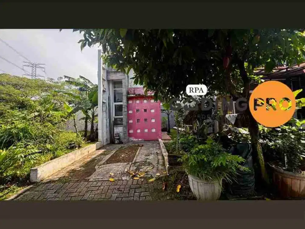 DIJUAL MURAH RUMAH HITUNG TANAH DALAM CLUSTER CIBUBUR COUNTRY