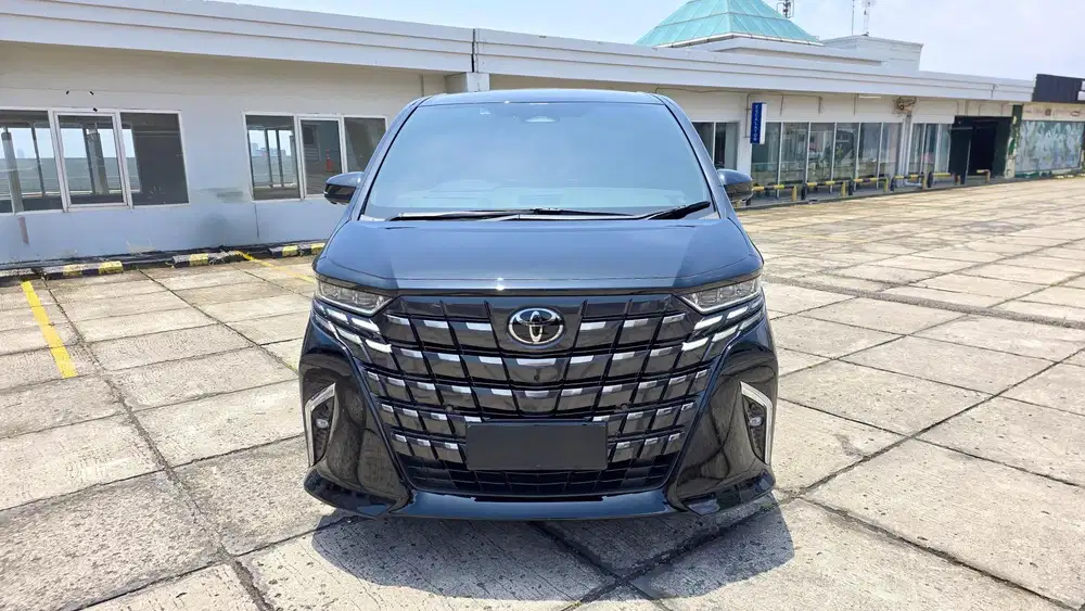 [KM 5.000]TOYOTA ALPHARD 2.5 HEV HYBRID TSS HITAM 2025 NON MODELLISTA
