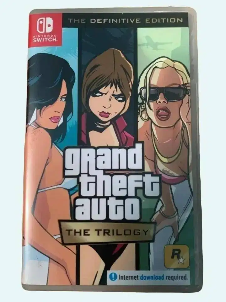 CARTRIDGE NITENDO SWITCH GAME NINTENDO SWITCH GTA THE TRILOGY